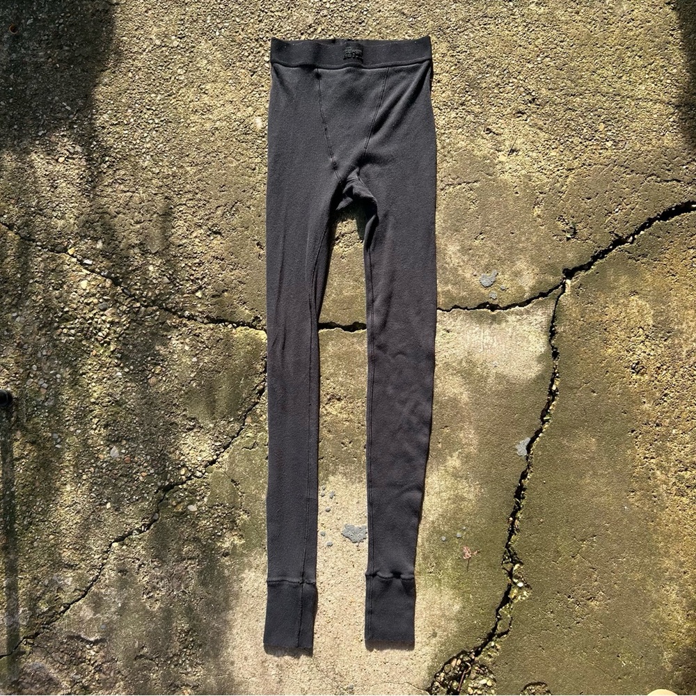 SKIMS Black Rib Leggings